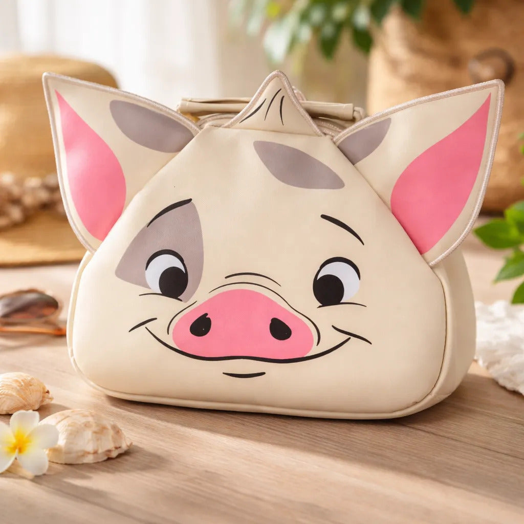 Cartera Bandolera Moana y Pua Infantil Juvenil