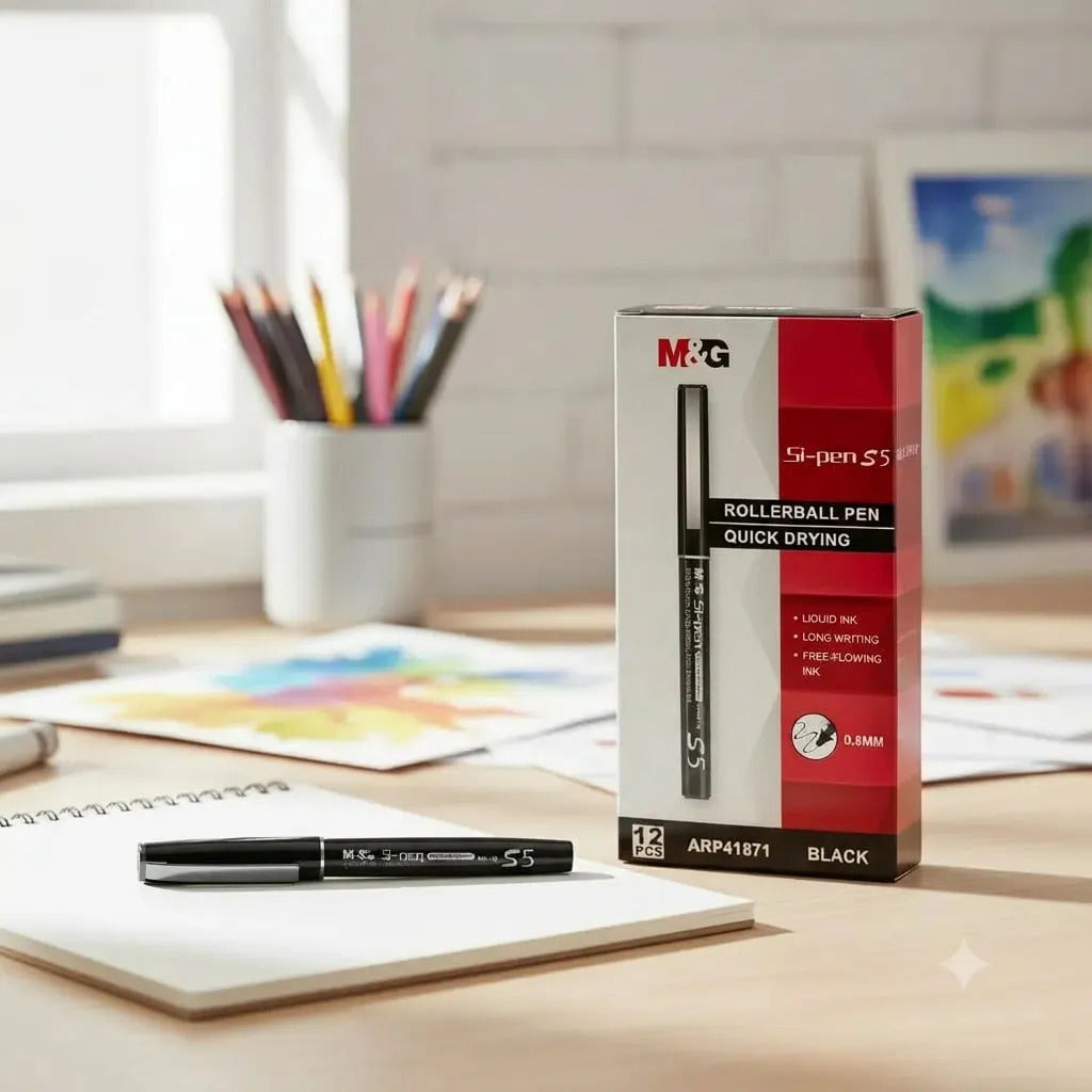 Bolígrafo Tinta Líquida M&G S5 Rollerball 0.5mm