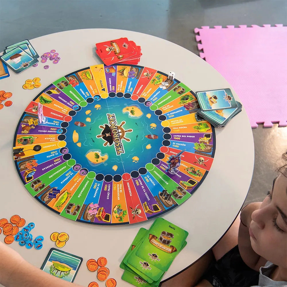 Tesoropoly Juego de Mesa Dactic – Busca el Tesoro