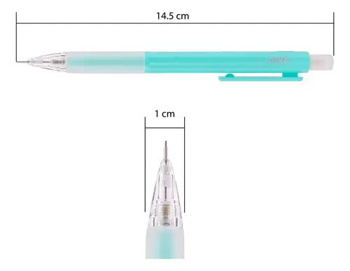 Portaminas Adix 0.7mm con Mina y Goma de Borrar