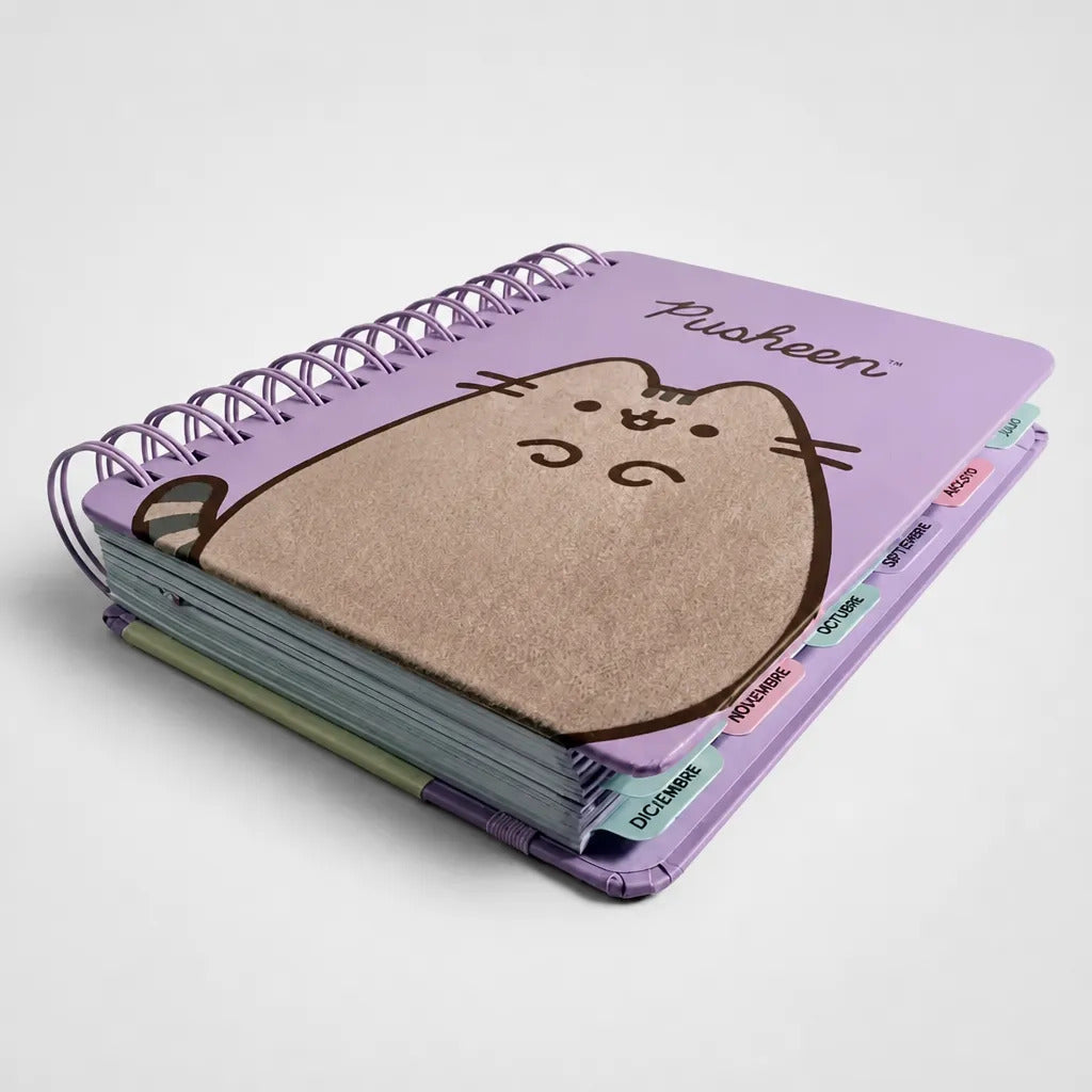 Agenda Pusheen 2027 Día por Página Tapa Dura