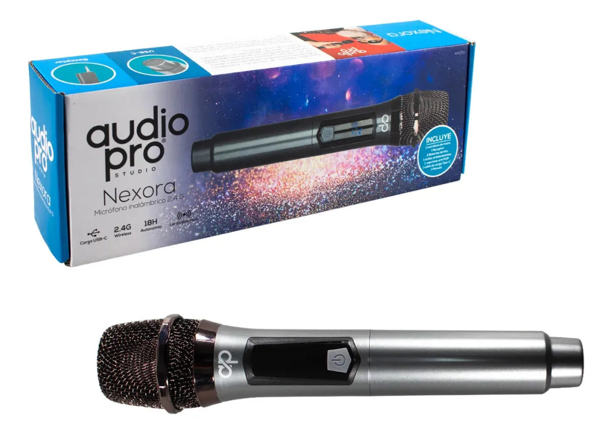 Micrófono Inalámbrico Audiopro Nexora 18h
