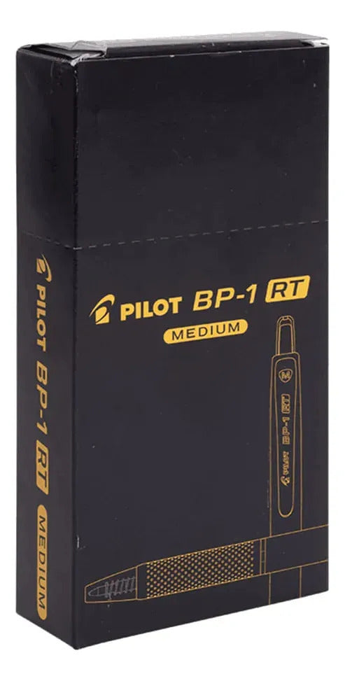 Lápiz Pasta Pilot BP1 1.0mm Negro Grip Antideslizante