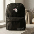 Mochila Kuromi Juvenil Negra con Bolsillo