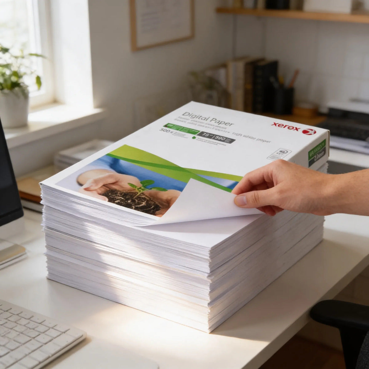 Papel Oficio Xerox 75g x 500 Hojas - Resma