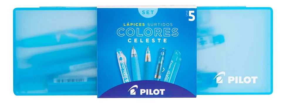 Set Regalo Pilot Celeste 5 Modelos Icónicos