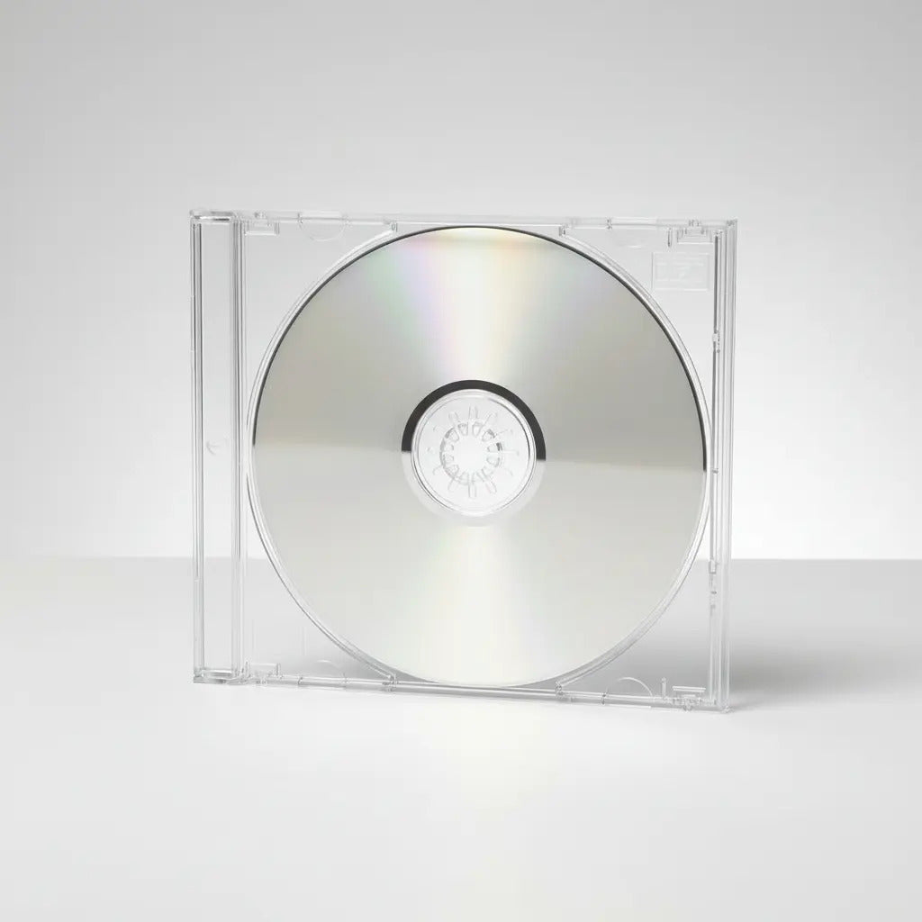 Caja Transparente para CD Simple Pack x20