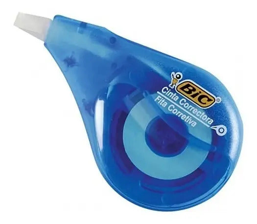 Cinta Correctora Bic Roller 4.2 mm x 12 m Blanca