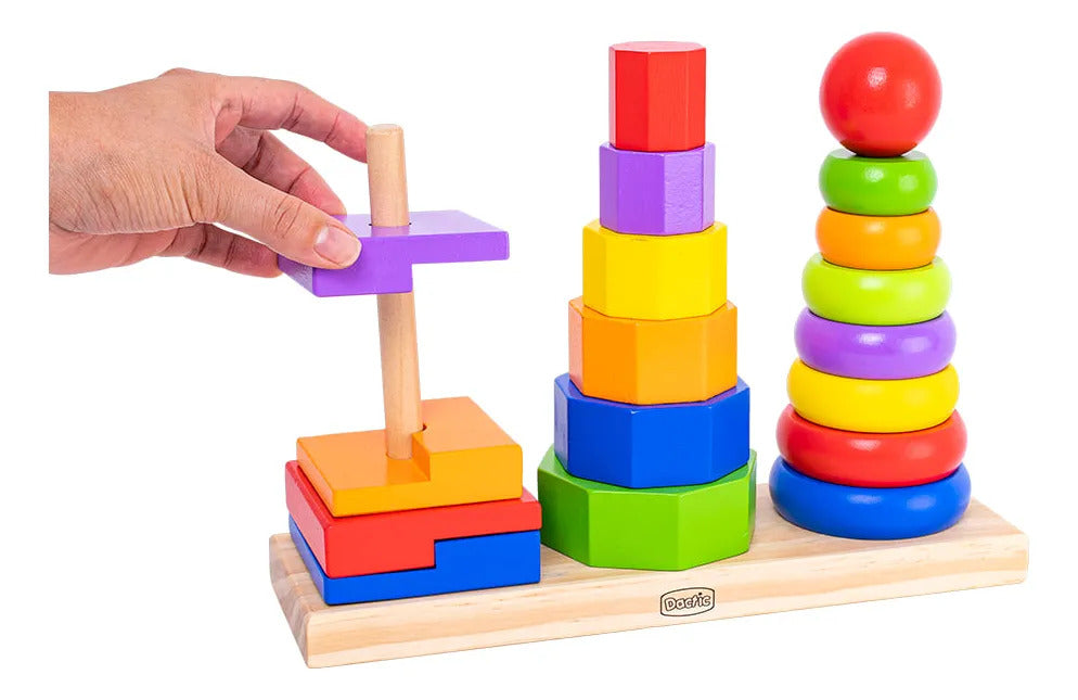 Torre Didáctica Dactic de Madera para Armar