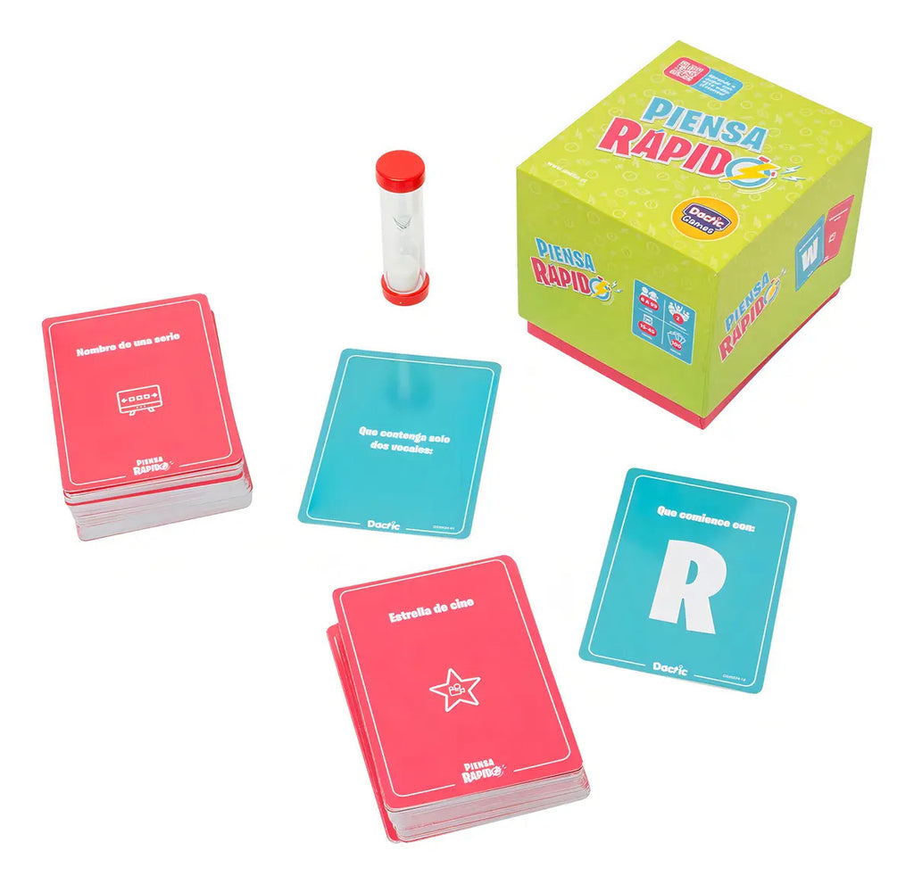 Juego De Mesa Piensa Rapido Dactic
