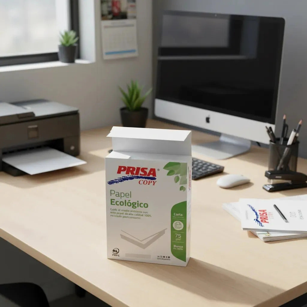 Resma Papel Fotocopia Prisa Carta 75 g 500 Hojas