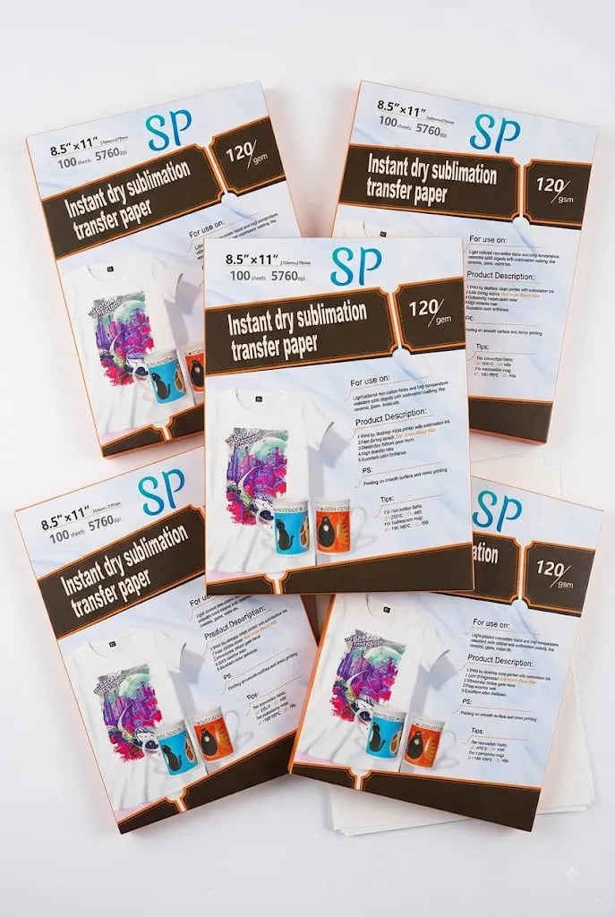 Papel Sublimación Carta 120g x 1000 Hojas