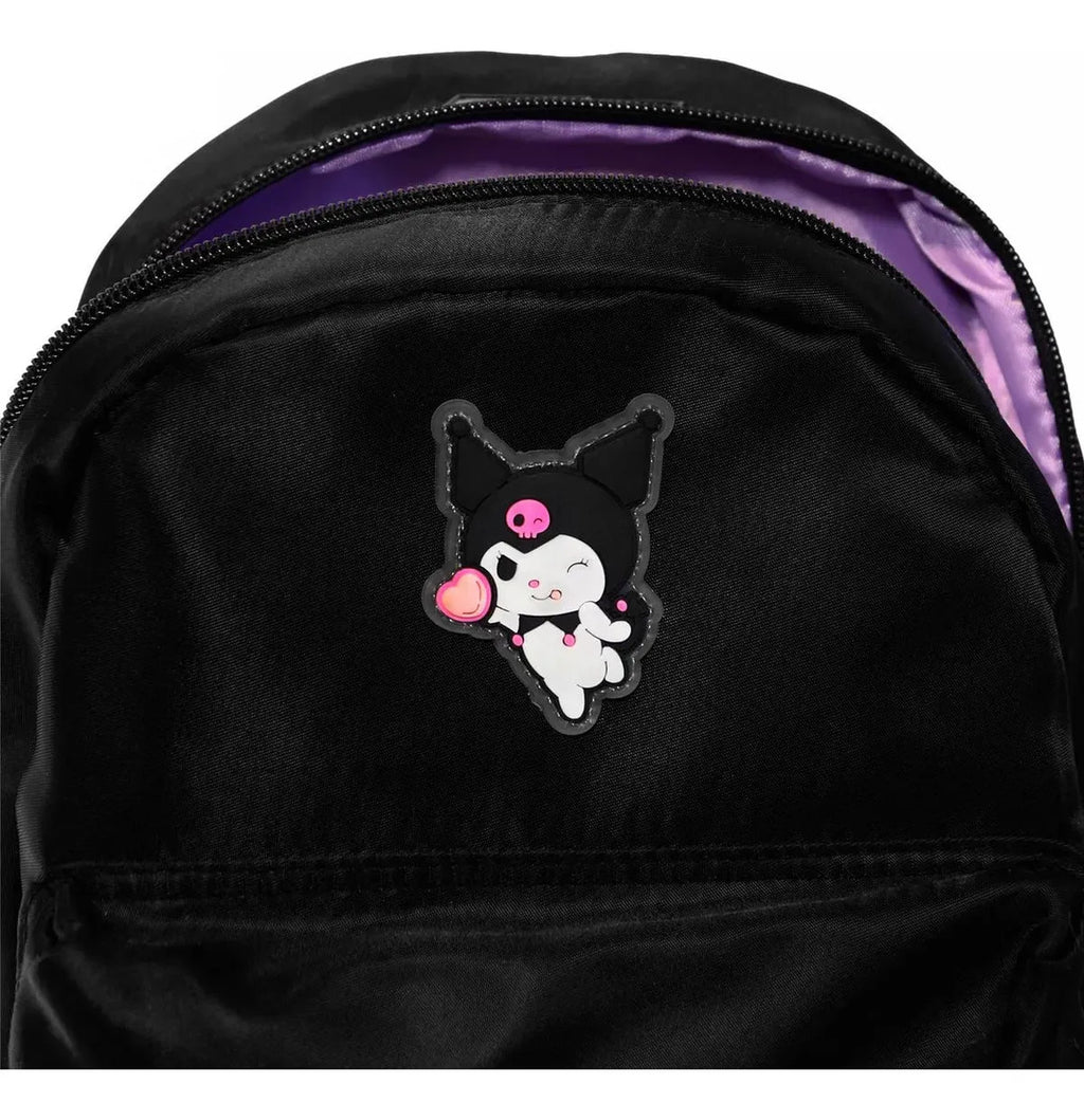 Mochila Kuromi Escolar Infantil Poliéster