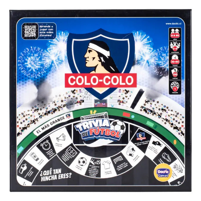 Juego Trivia De Fútbol Colo-colo Dactic Juego de Mesa