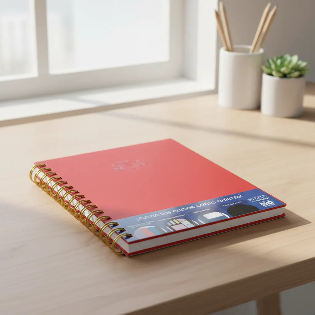 Cuaderno A5 Tapa Dura Dgnottas Cuadriculado