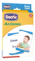 Flash Cards Acciones Dactic Español-Inglés