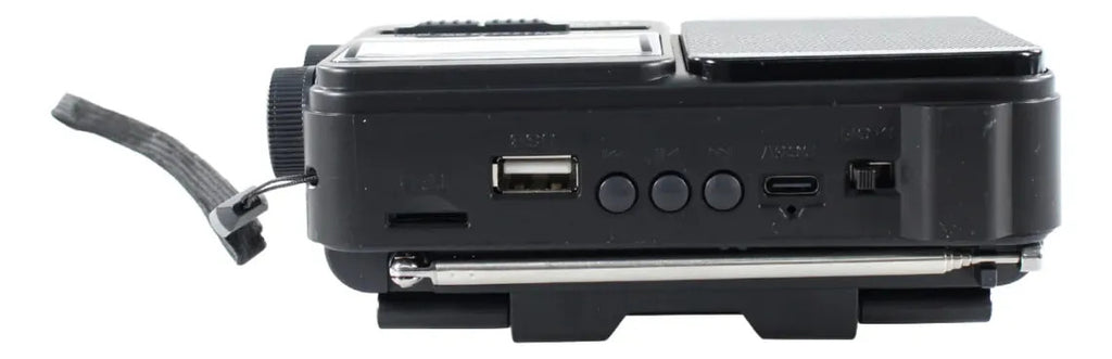 Radio Portátil Solar Tecnolab AM/FM/SW con Linterna