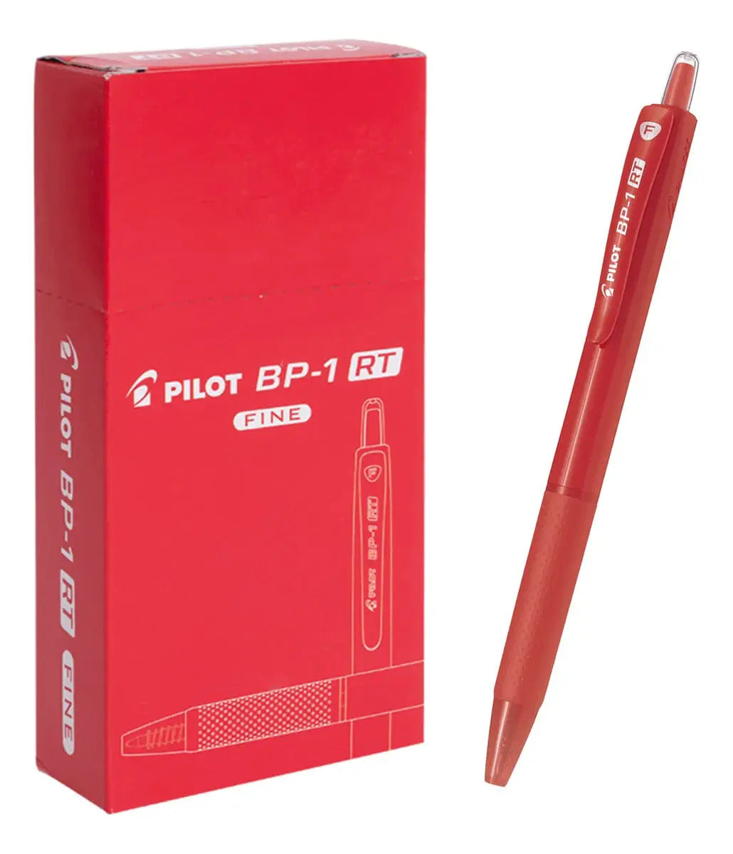 Bolígrafo Pilot BP-1 Retráctil 0.7mm Set 12