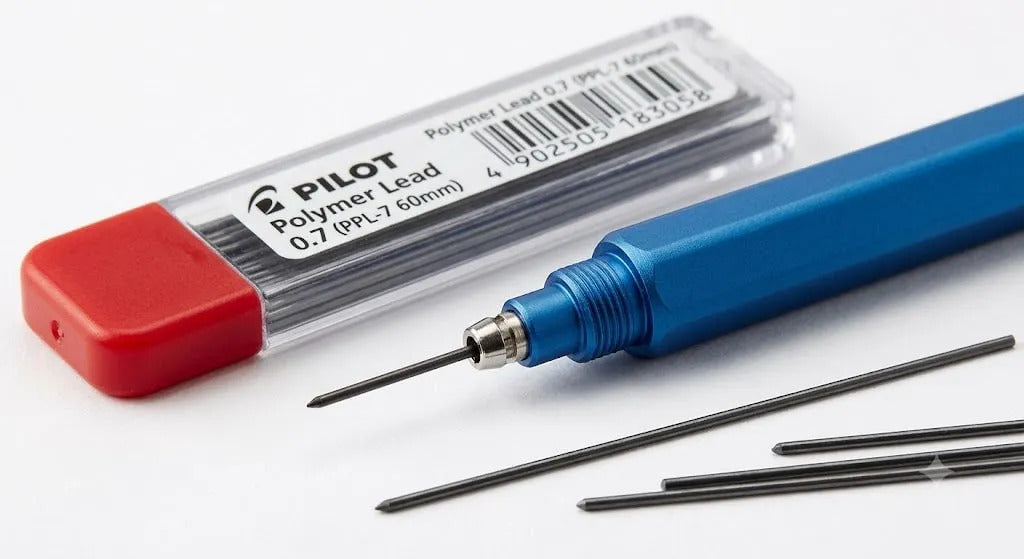Minas Pilot 0.7 mm Pack 12 Sets HB y 2B para Portaminas