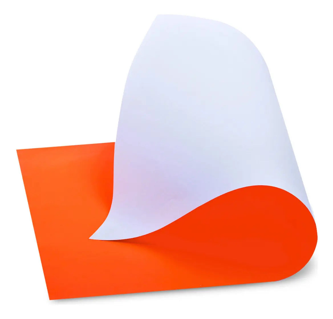 Pack 5 Pliegos de Cartulina Fluorescente Naranja 50x70