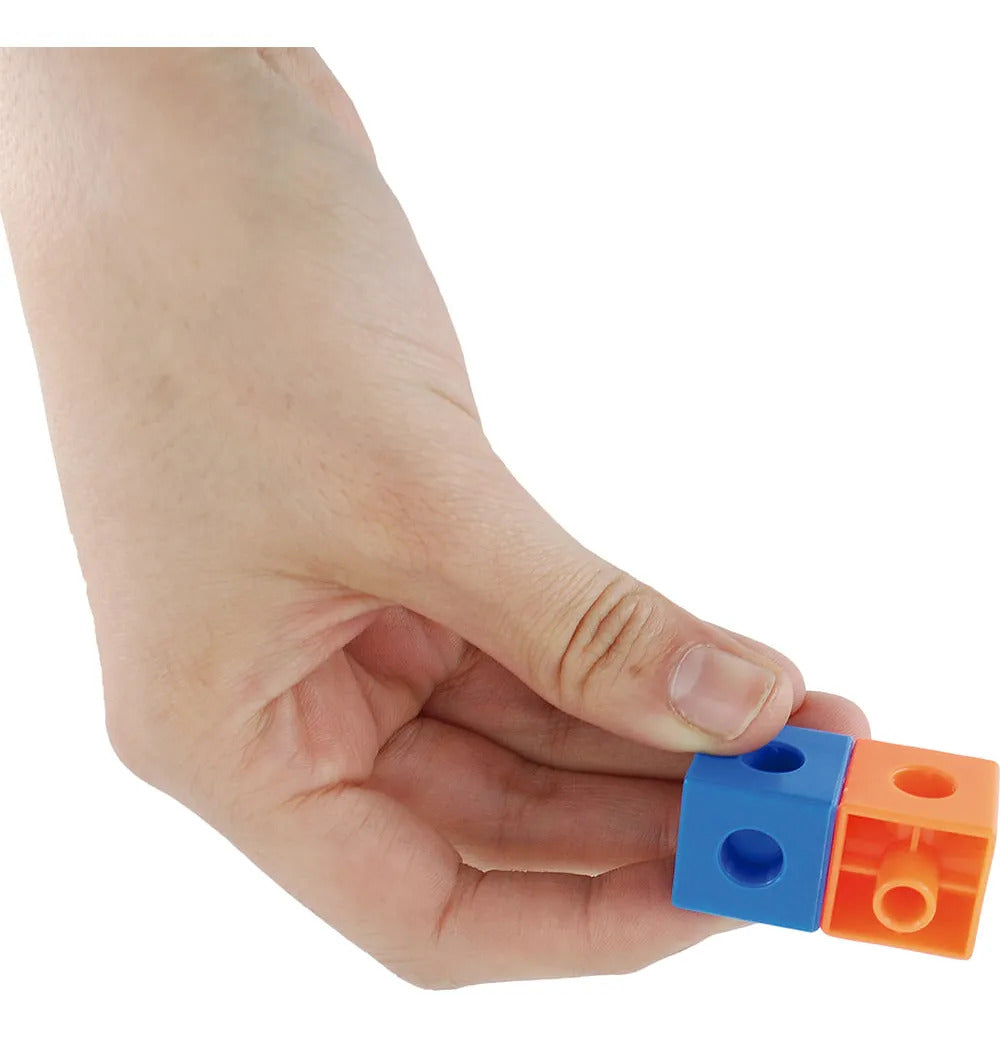 Cubos Conectores Didácticos 130 Piezas Dactic