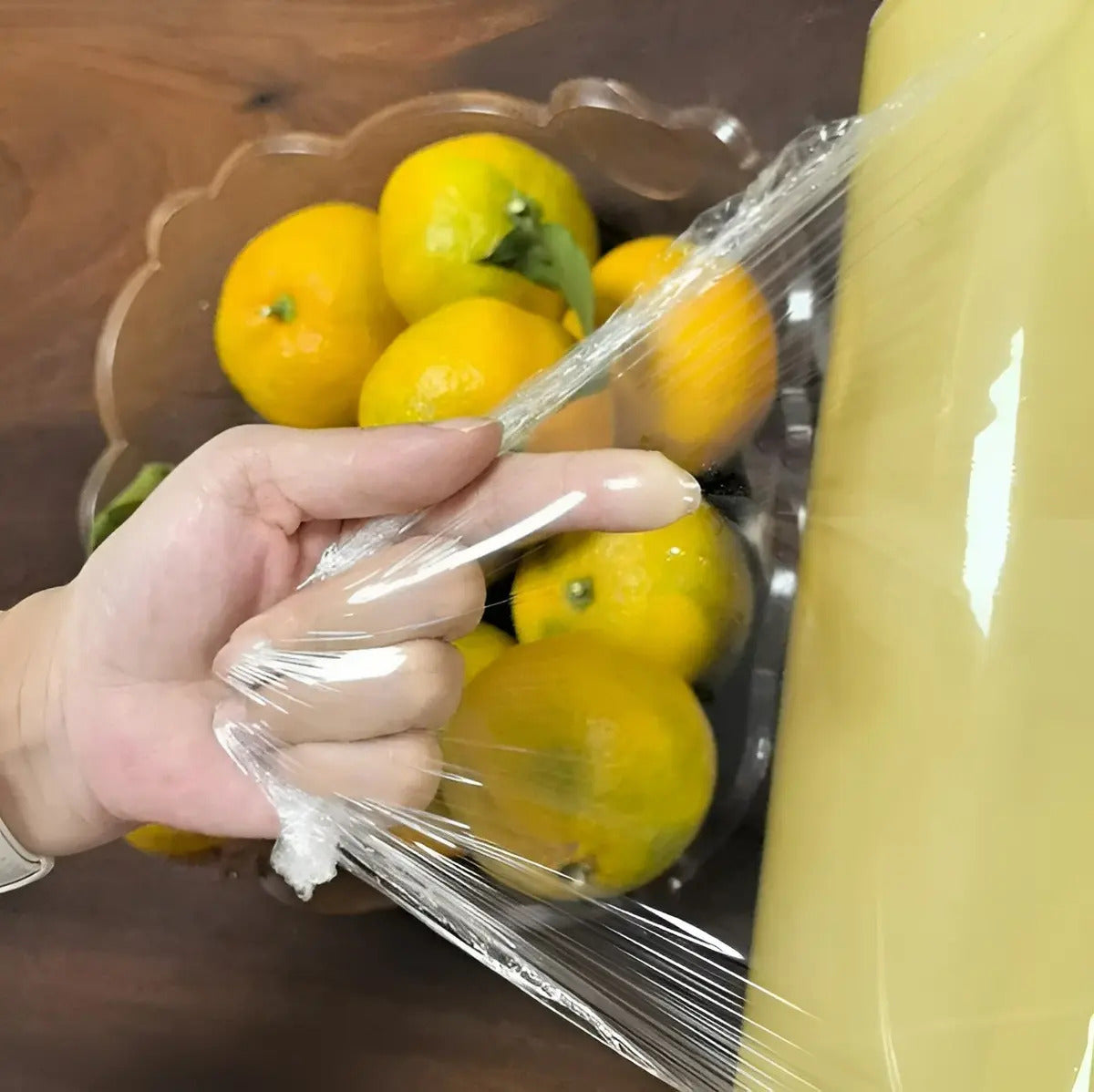 Film Para Cocina 45 cm x 1400mt Rollo De Plástico Para Alimentos