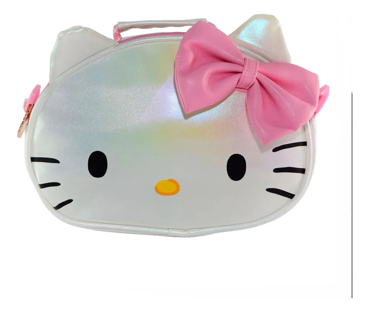 Bolso Cartera Hello Kitty Tornasol Brillo Kawaii