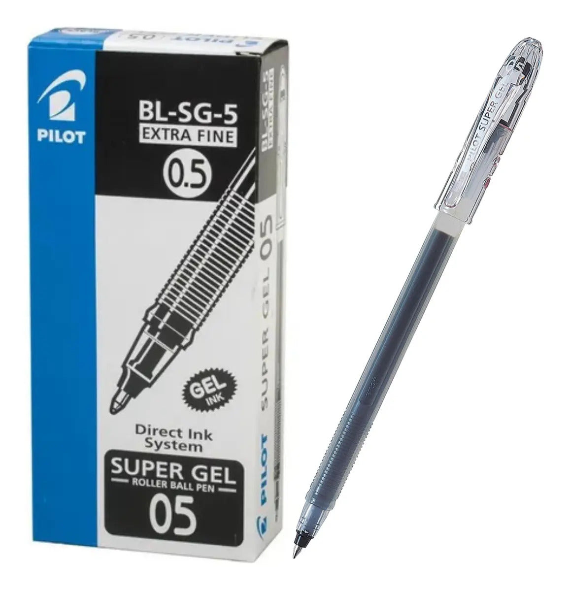 Set 12 Lápices Pilot Super Gel 0.5mm