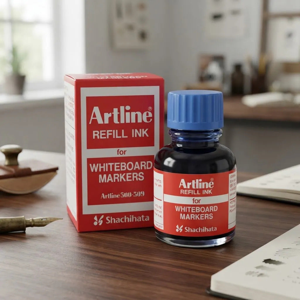 Tinta Recarga para Plumón de Pizarra Artline 20ml