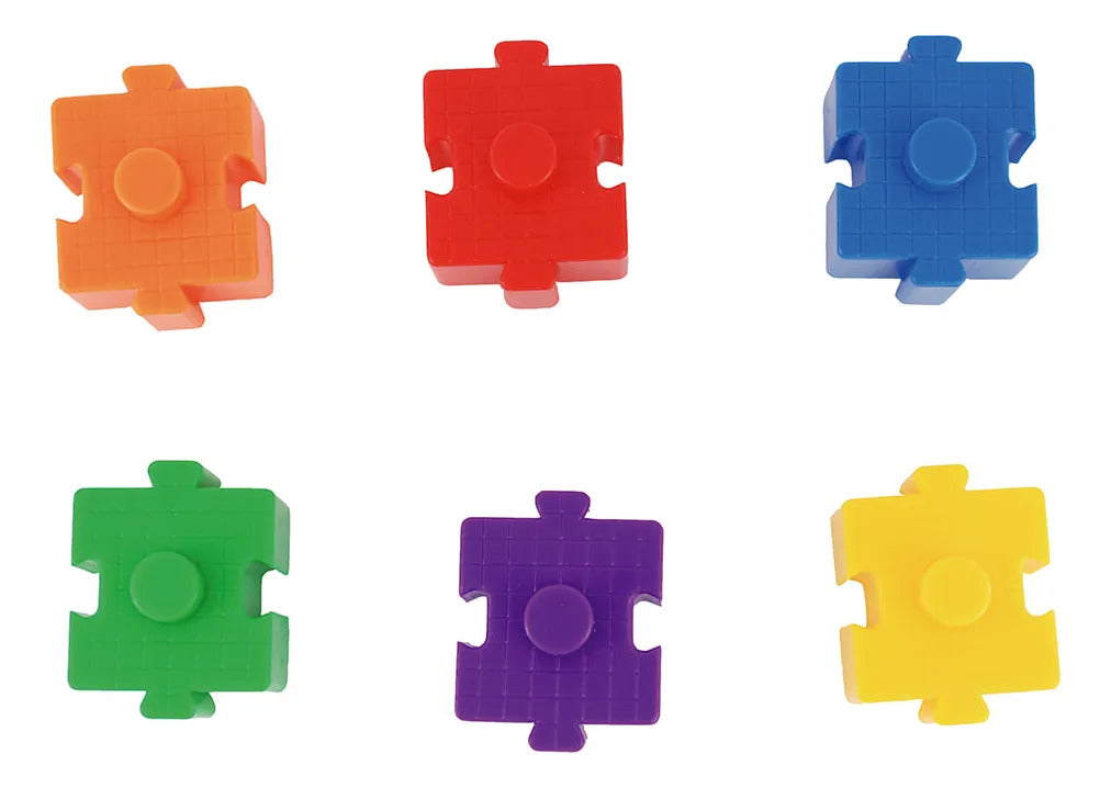 Bloques Conectables 80 Pzas Dactic Juego Didáctico