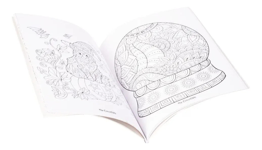 Libro para Colorear Mandalas Adix, 50 Páginas
