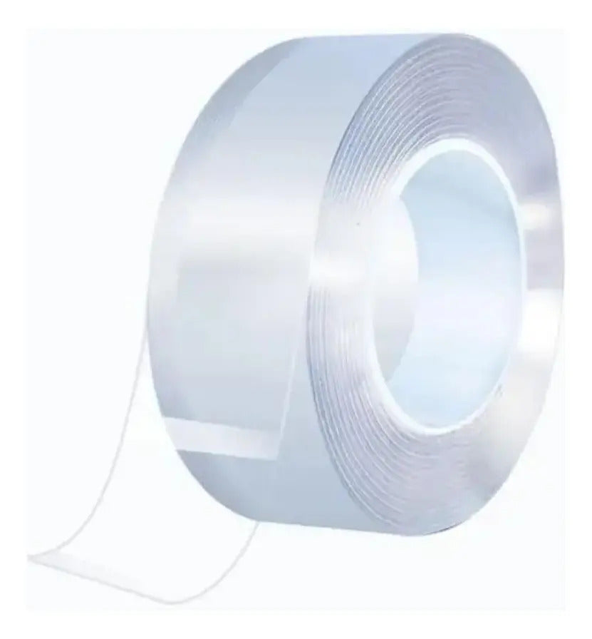 Cinta Adhesiva Extra Fuerte Doble Cara 2.4 Cm X 2 M