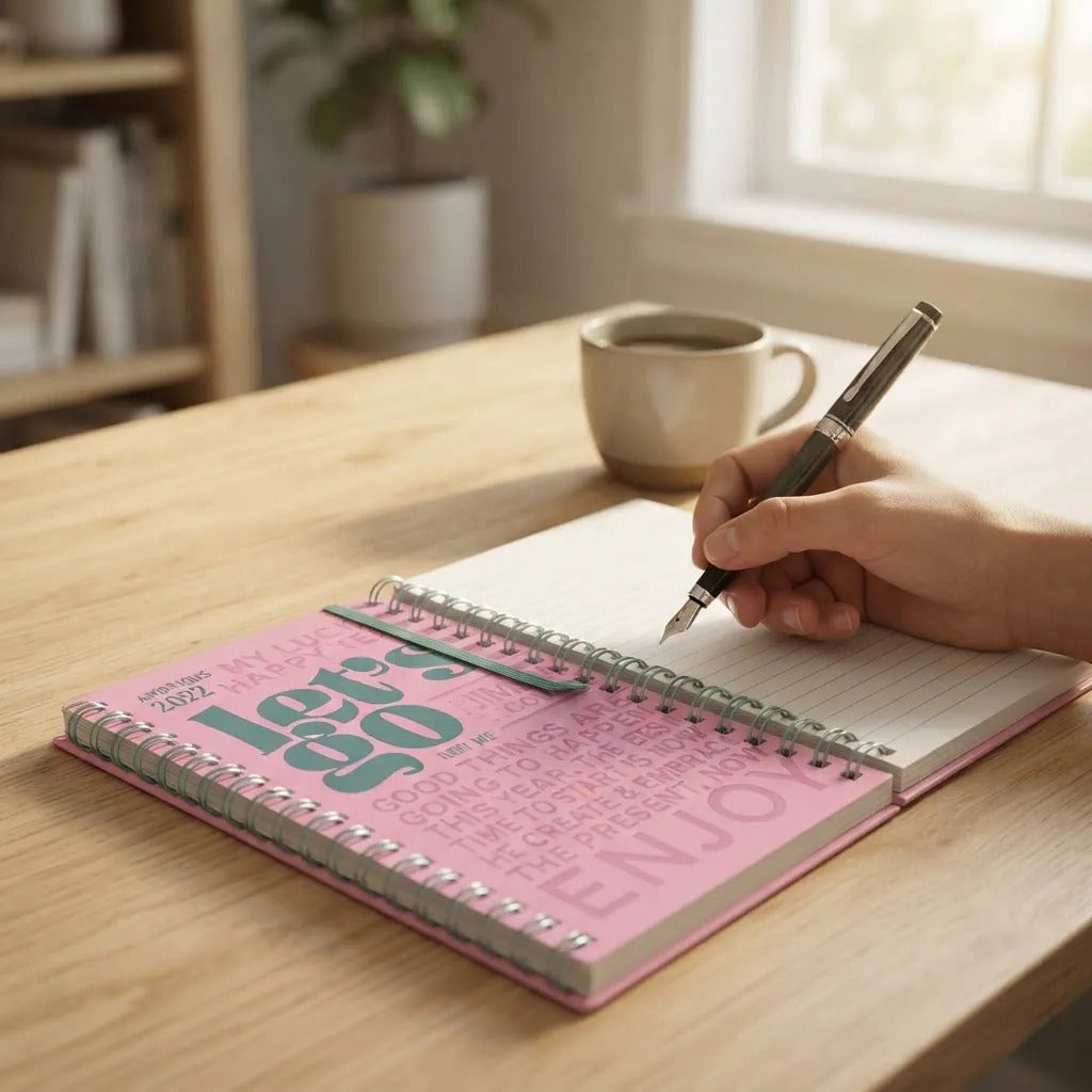Agenda Hope 2027 Día por Página Tapa Dura Rosa