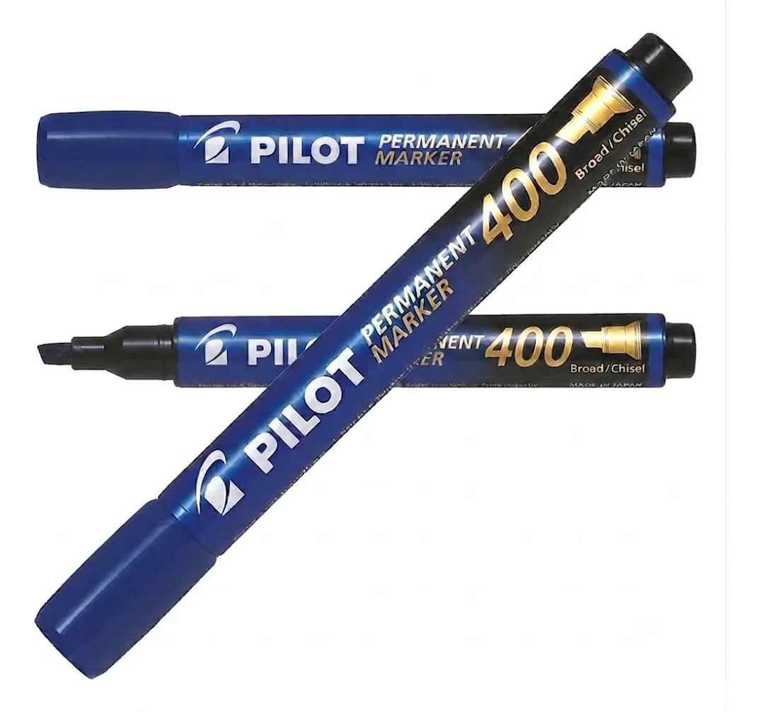 Marcador Permanente Biselado Pilot SCA-400 x3