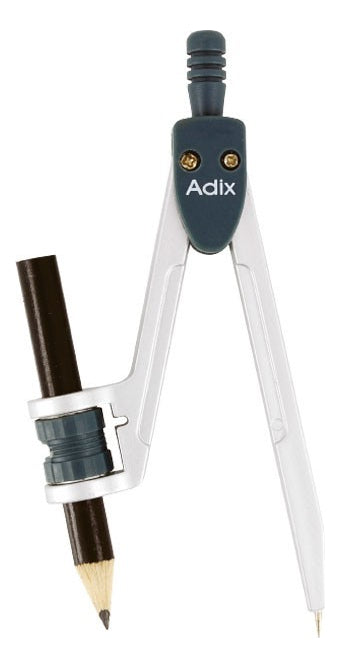 Compas Con Adaptador Y Sacapuntas Adix