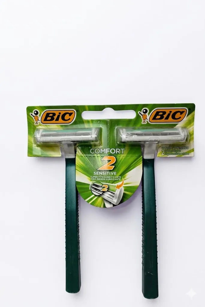 Maquinilla Bic Confort 2 Twin Sensitive Pack 3u