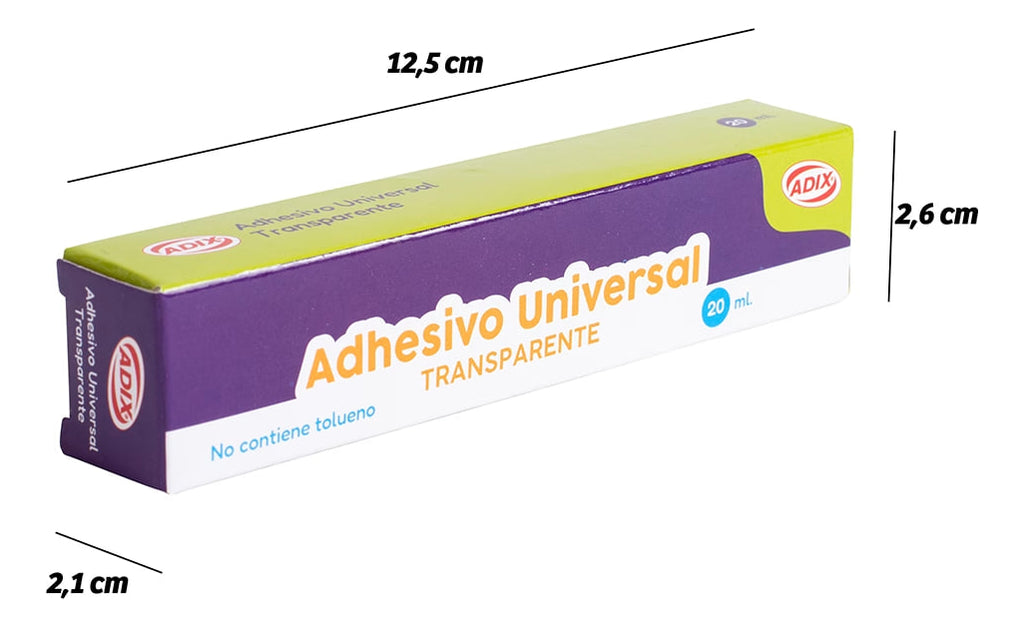 Pegamento Adhesivo Universal Transparente 20ml Pega Todo