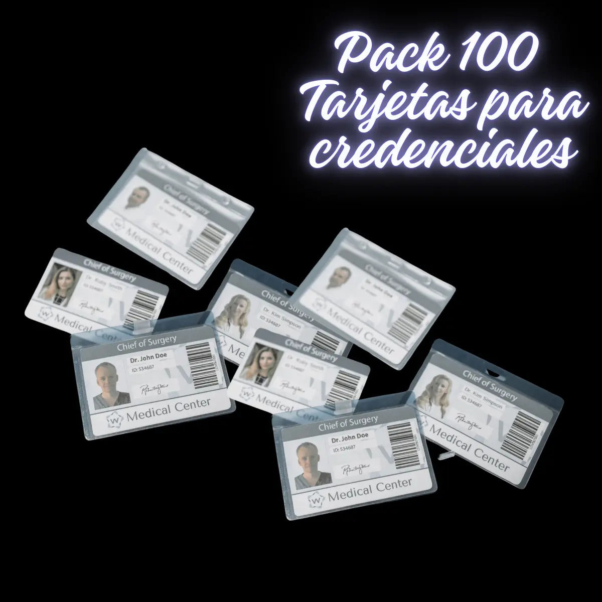Papel para Credenciales Prepicado 88x52mm 200gr
