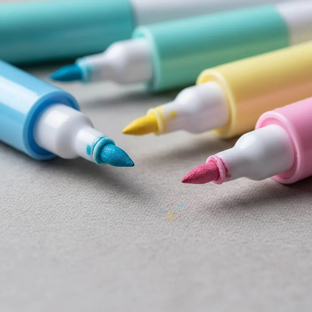 Set Pilot Pintor Multisuperficie Pastel Punta Fina 4ud