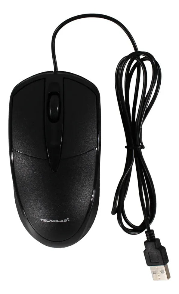 Kit Teclado y Mouse USB Tecnolab TL623 Alámbrico Español