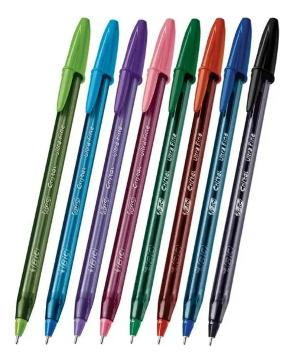 Bolígrafo Bic Ultrafino 0.7 mm Pack 10 Unidades