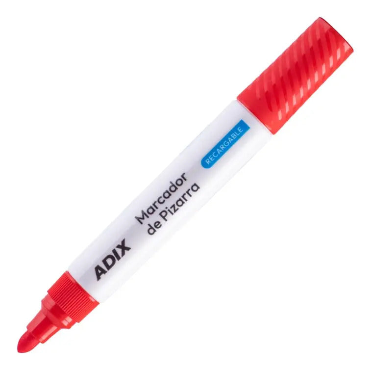Marcador para Pizarra Adix Punta Redonda Recargable