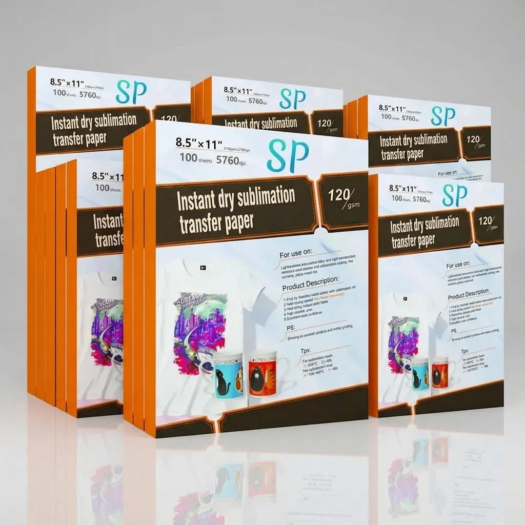 Papel Sublimación Carta 120g x 1000 Hojas