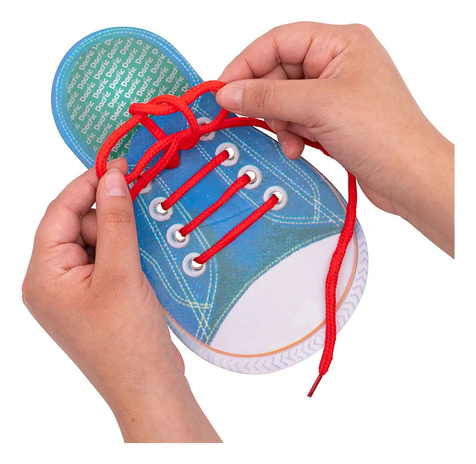 Zapato Didáctico Goma Eva Aprende a Anudar Dactic