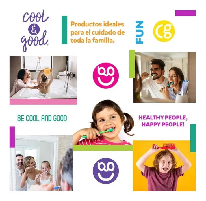 Cepillo Dental Cool&good Monster Suave 1ud C/protector