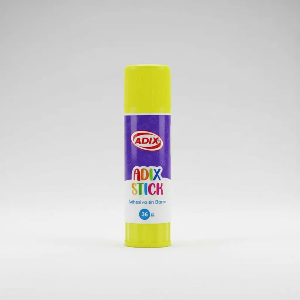 Pegamento en Barra Adix 36g, Escolar Lavable