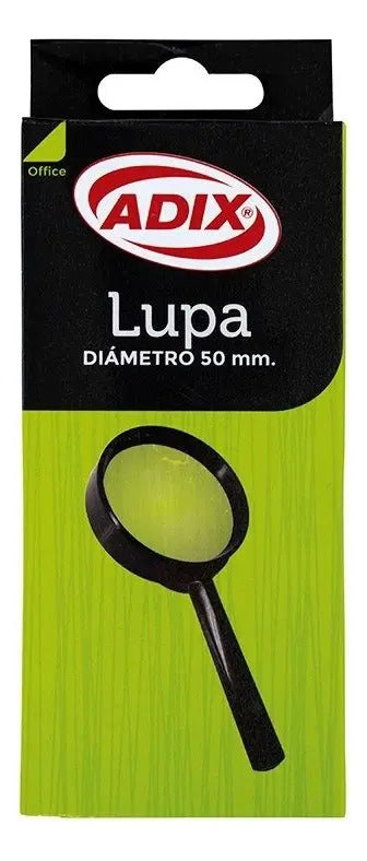 Lupa De Mano Para Lectura Adix 50 Mm Diámetro Plástico