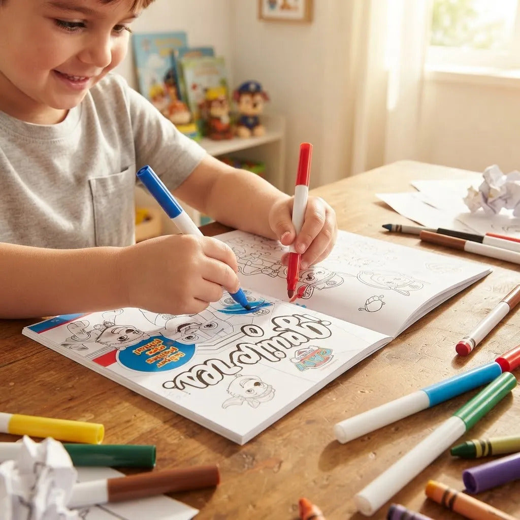 Libro para Colorear Paw Patrol 16 Páginas