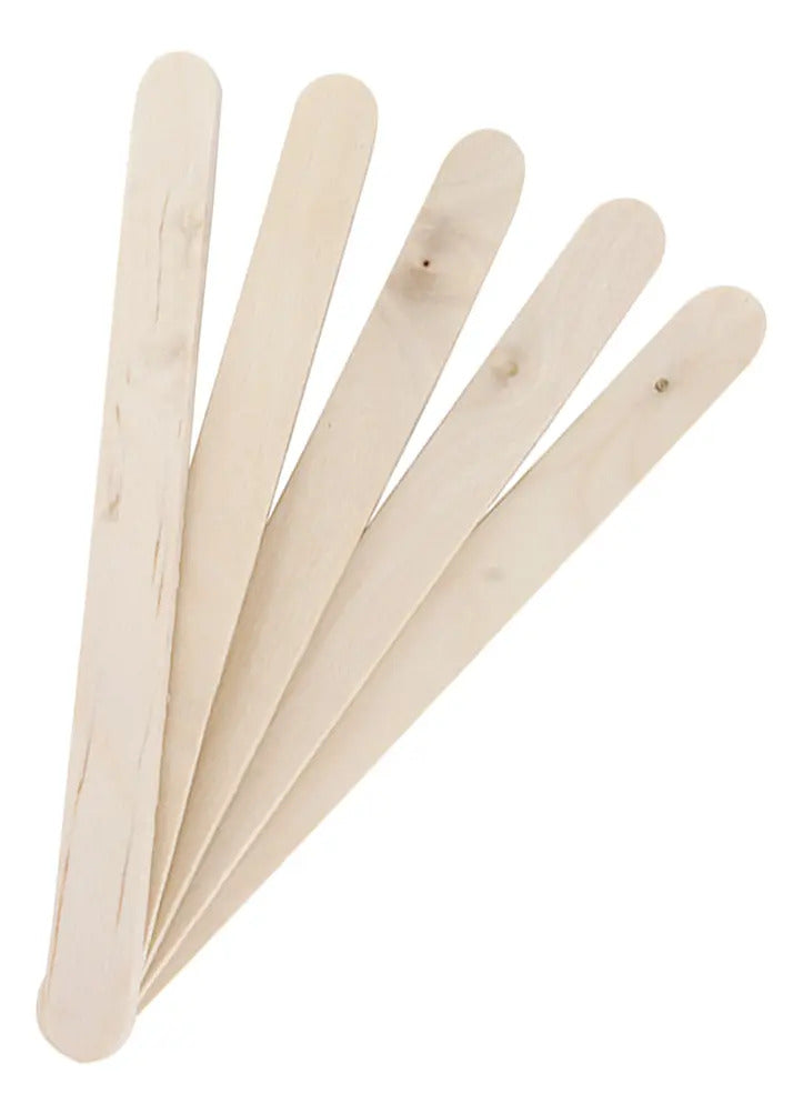 Palos de Helado Madera Natural Creative 50u