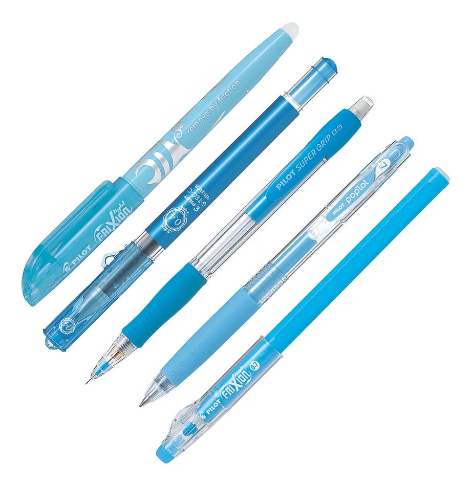 Set Regalo Pilot Celeste 5 Modelos Icónicos